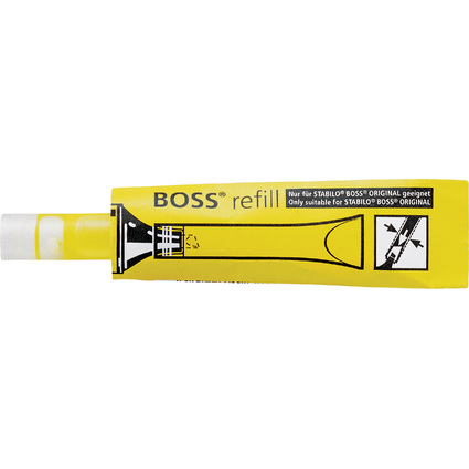 STABILO Cartouche pour surligneur BOSS ORIGINAL, jaune