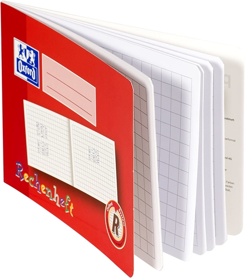 Cahier d'apprentissage Math A5 - 10x10mm