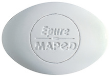 Maped Gomme plastique Epure, ovale, blanche