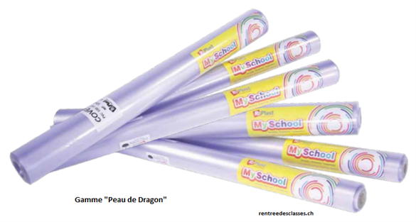 Rouleau doublure "peau de dragon" incolore