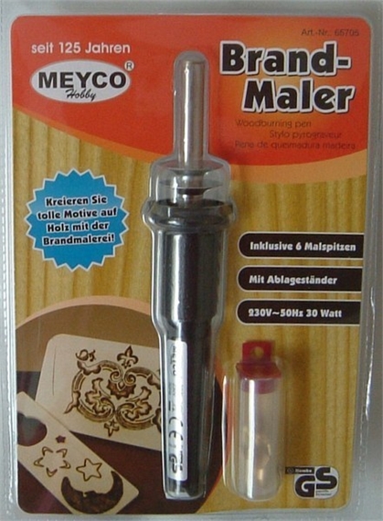 Stylo pyrograveur Meyco Hobby