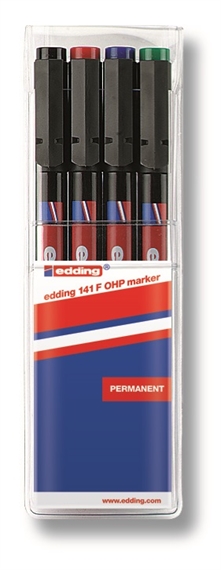 Etui de feutres Edding 141F  OHP indélébiles