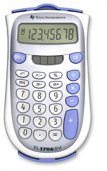 Calculatrice TI-1706SV