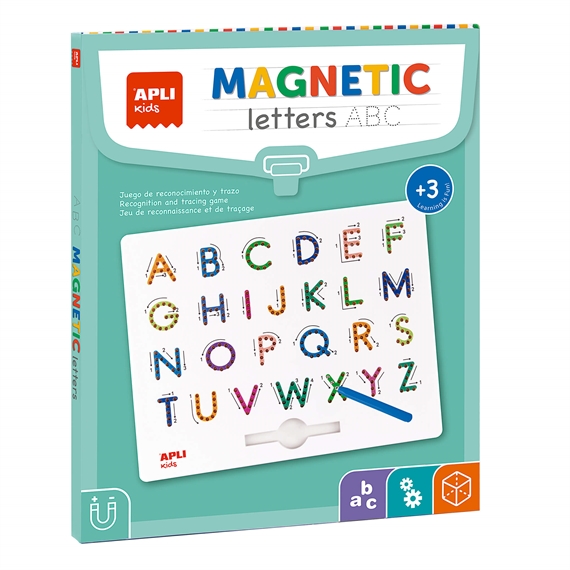 Tableau magnétique, "Magnets ABC lettres"