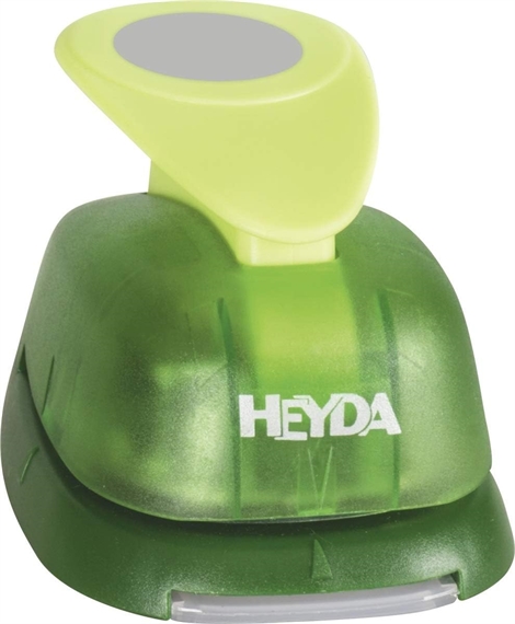 HEYDA Perforatrice à motif XXL "rond", couleur: vert