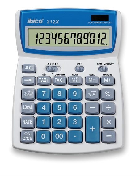 Calculatrice Ibico 212X