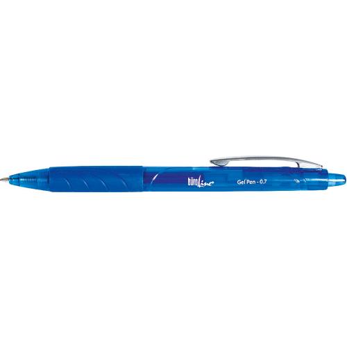 Büroline Gel Pen avec mécanisme bleu