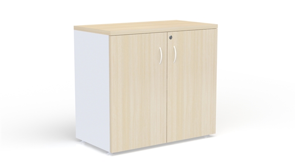 Armoire mélamine H 73,5 cm 2 portes