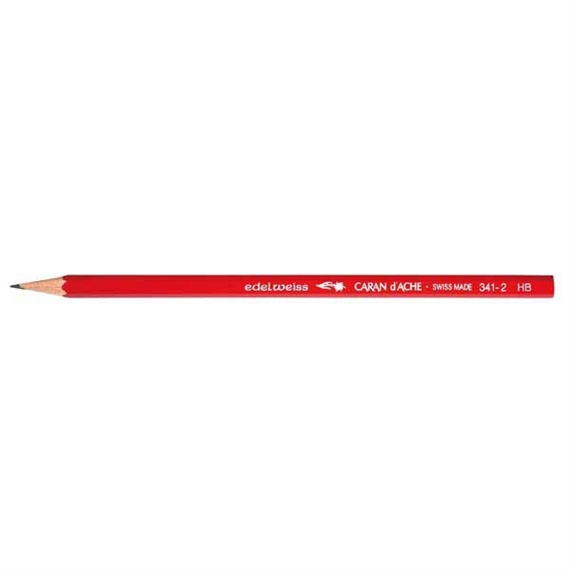 Bte de 12 crayons d'écolier Caran d'Ache graphite