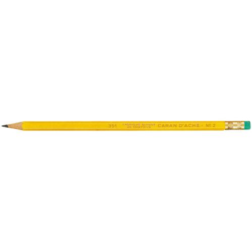 Crayon Caran d'Ache avec gomme