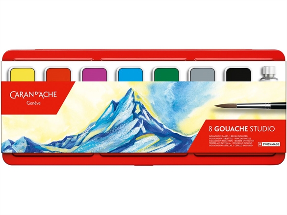 Gouache en godets Caran d'Ache Classic