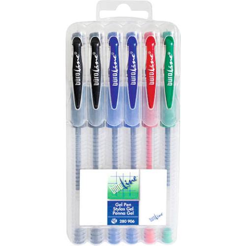 Büroline Gel-Pen 6er Set