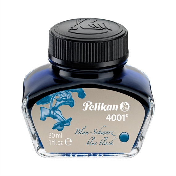 Pelikan Encre 4001 dans un flacon, bleu-noir, contenu: 30 ml