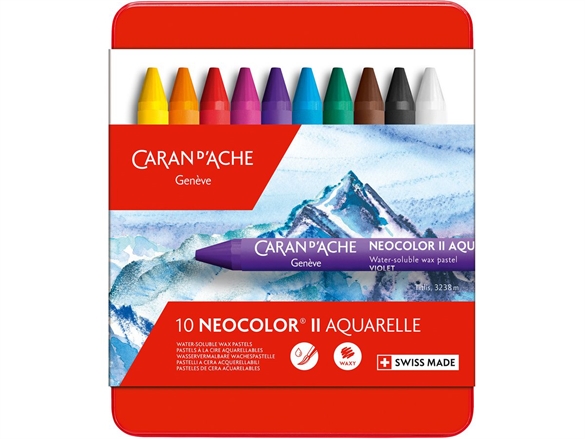 Etui de craies Caran d'Ache Neocolor II Aquarelle