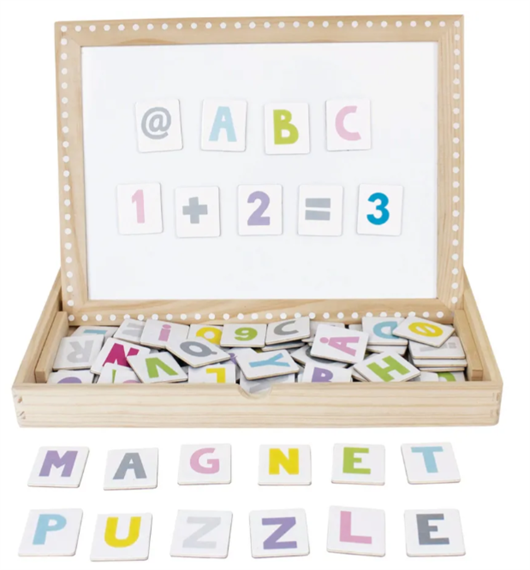 Magnet plate ABC T210 coloré 24x30x4cm