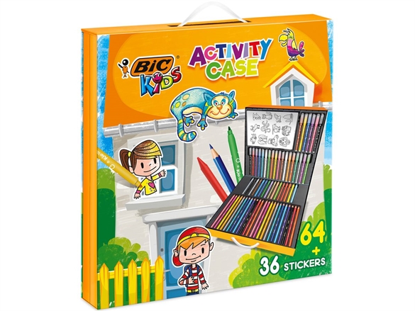 BIC Kids Activiy Case 961558 64 pcs. ass.