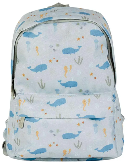 Sac à dos scolaire Ocean BPOCBU48 bleu 23.5x30x10cm