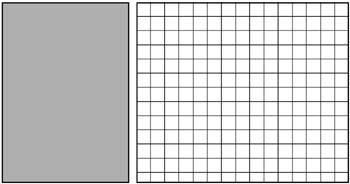 Pqt de 100 feuilles 16aA4 quadrillé 4mm