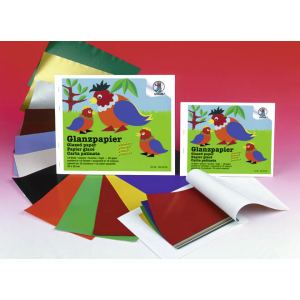 Cahier de 12 feuilles brillantes URSUS 20 x 30 cm