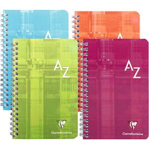 Cahier avec spirale A-Z 5mm