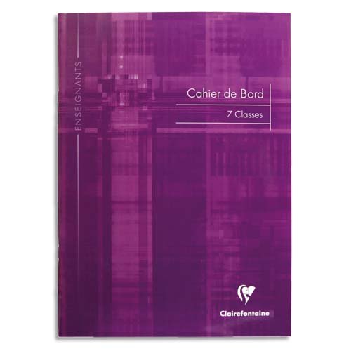 Carnet journal de bord Clairefontaine A5 40 pages