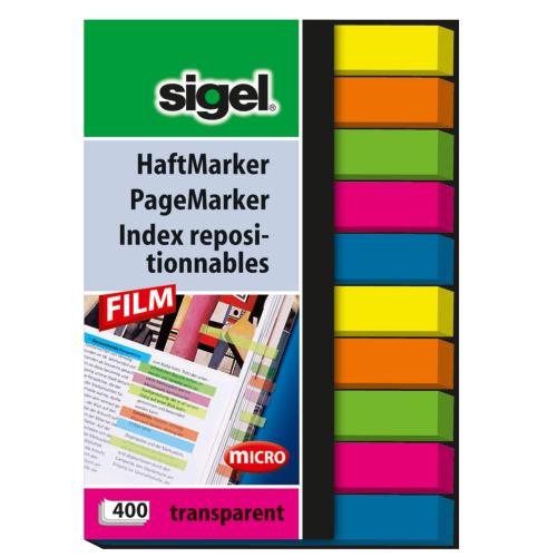 Sigel index repositionnable 6x50mm