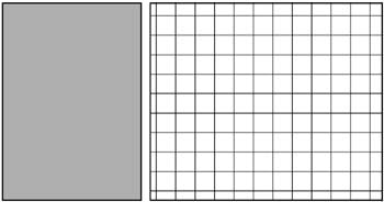 Pqt de 100 feuilles 17aA4 quadrillé 5mm