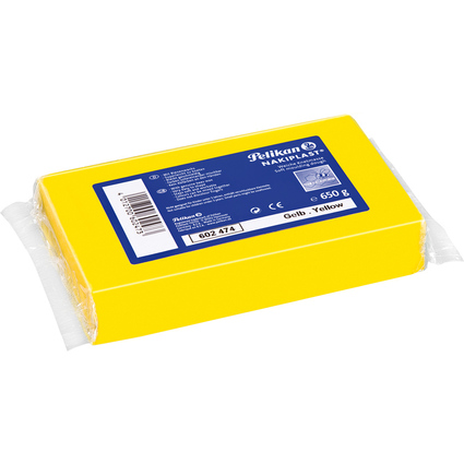 Pelikan Pâte à modeler Nakiplast 681, jaune (10)