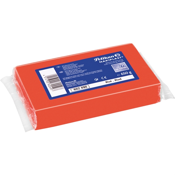 Pelikan Pâte à modeler Nakiplast 681, rouge (20)