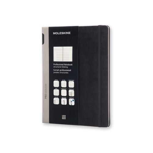 Moleskine professionnel XL noir