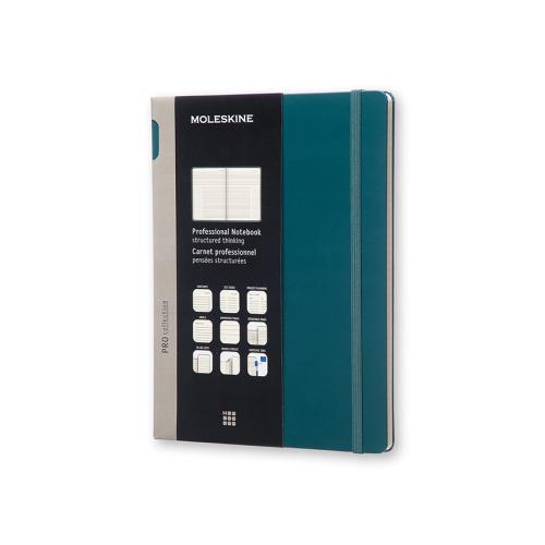 Moleskine professionnel XL vert glauque