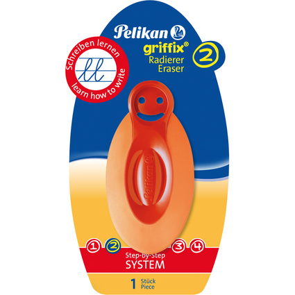 Pelikan griffix gomme design, orange