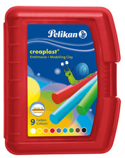 Pelikan Pâte à modeler pour enfants Creaplast 198/9, rouge