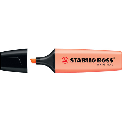 STABILO Surligneur BOSS ORIGINAL Pastel, orange pastel