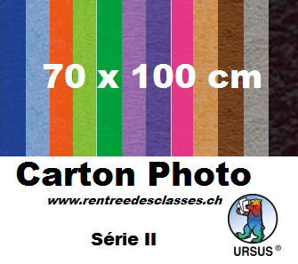 Pqt de 10 cartons affiches 70x100 - 300gm2