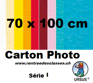 Pqt de 10 cartons affiches 70x100 - 300gm2