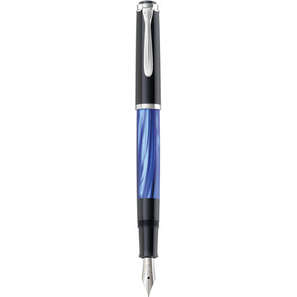 Pelikan Stylo Plume M 205, blau marmoriert, EF