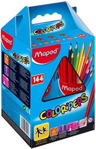 Kit de 144 crayons couleur Color'Peps