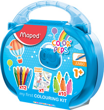 Maped ma premiŠre valise à dessin COLOR'PEPS, 23 piŠces,