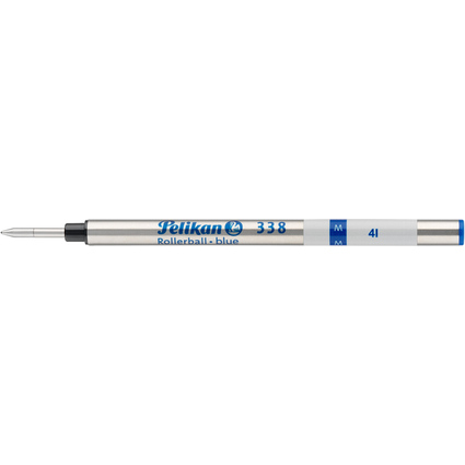 Pelikan Mines de stylo roller 338, largeur: M, bleu