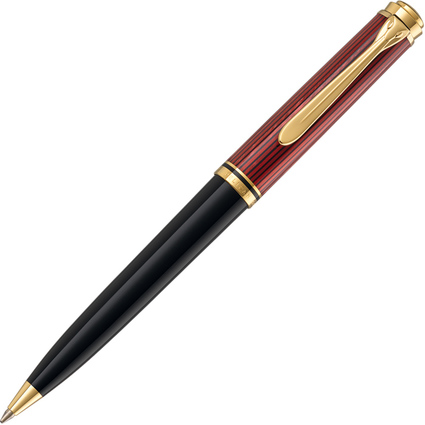 Pelikan Drehkugelschreiber "Souverain 600", noir/rouge