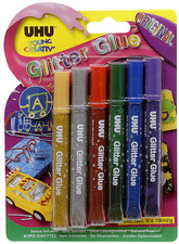 Colle scintillante Glitter Glue UHU