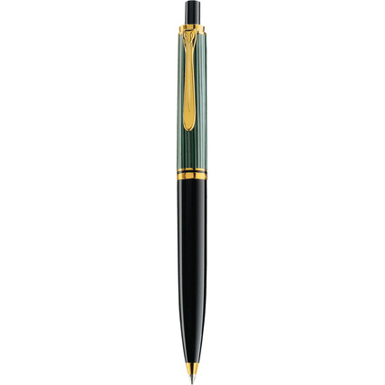 Pelikan Stylo à bille rétractable "Souverain 400", noir/vert