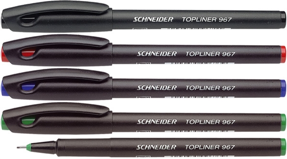 Stylos feutres Schneider Topliner 967