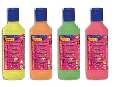 Flacon de 250ml gouache JOVI FLUO