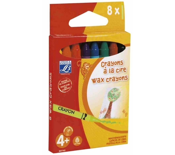 Crayons à la cire