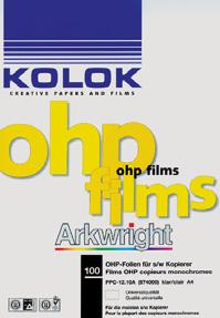 Bte de 100 films OHP Inkjet