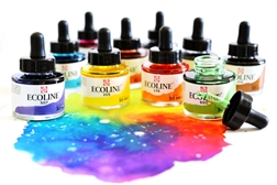 Encre Ecoline - en flacons et en set