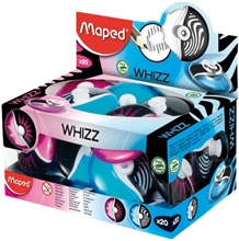 Maped Gomme plastique Whizz, présentoir de 20