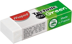 Maped Gomme plastique Technic  600 Green, présentoir de 20